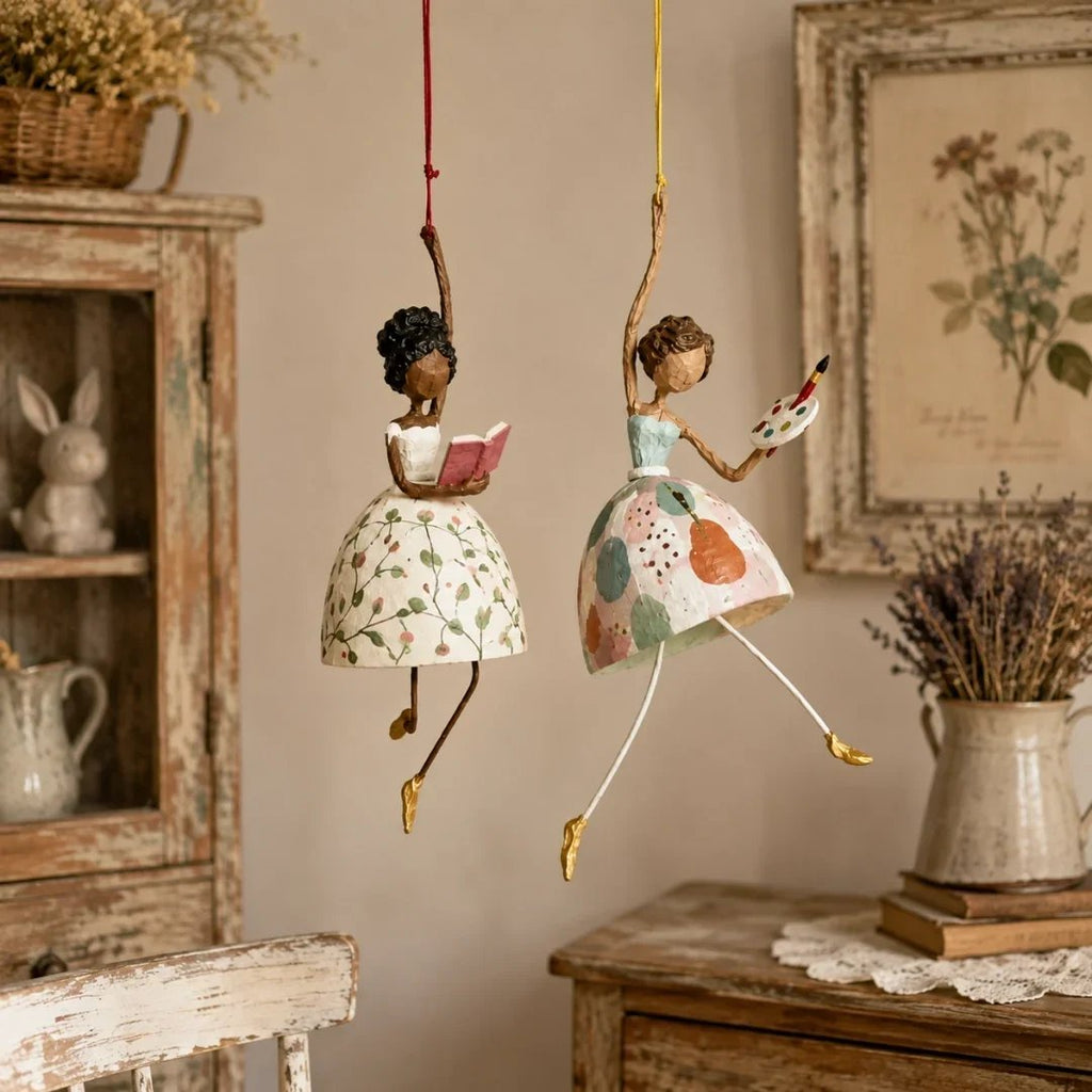 💃✨ Let Your Décor Dance! ✨Whimsical Dancing Lady Hanging Ornament