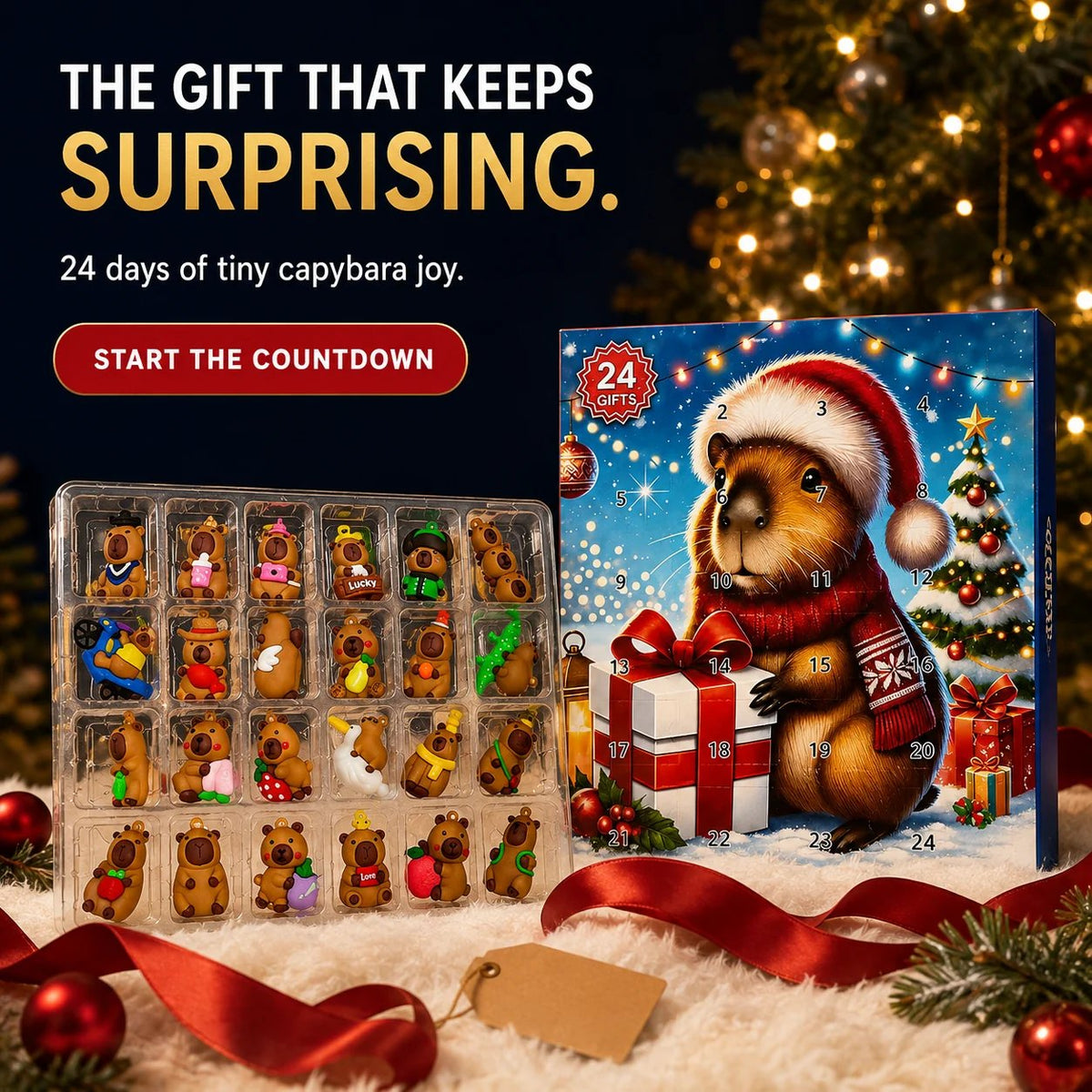 2026 "Capybara" Christmas Advent Calendar