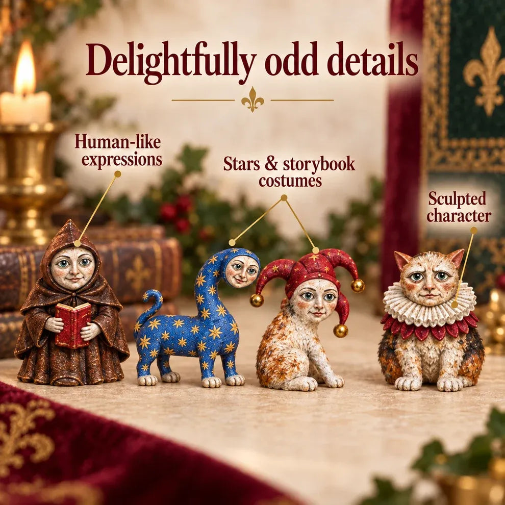 🐈🏰 24 Days of Ugly Medieval Cats – Weird & Hilarious Cat Advent Calendar 2026