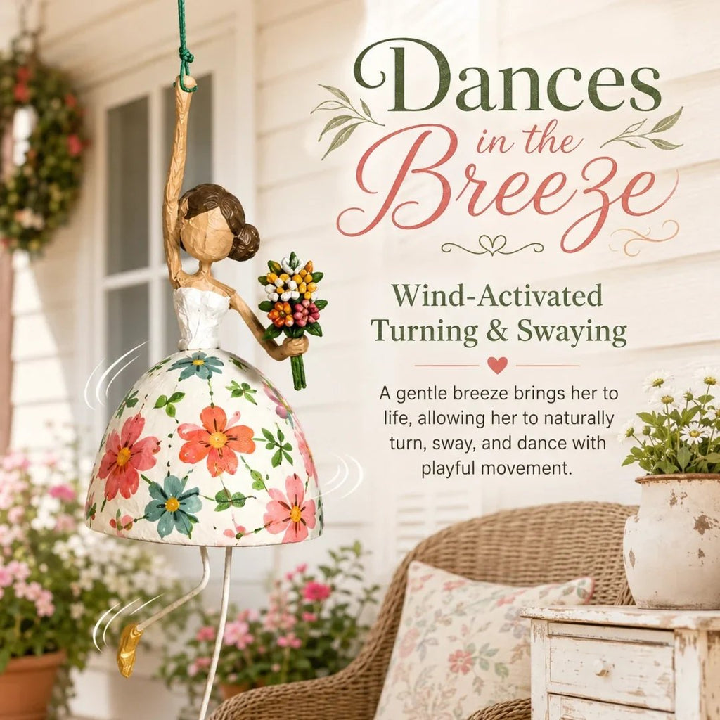 💃✨ Let Your Décor Dance! ✨Whimsical Dancing Lady Hanging Ornament