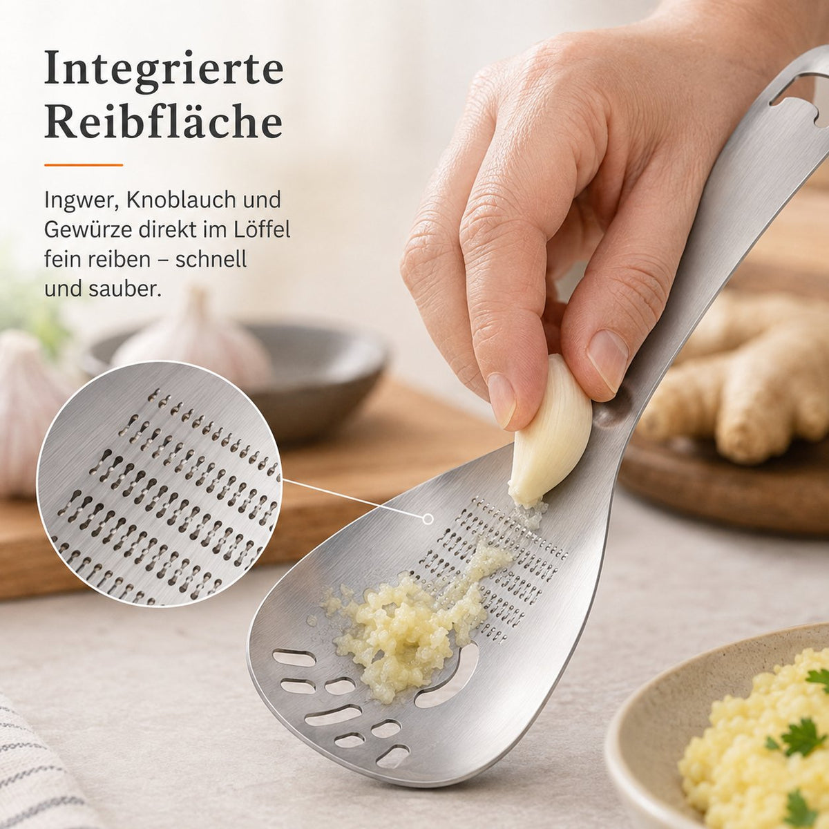 🥄 Multifunctional Stainless Steel Kitchen Spoon