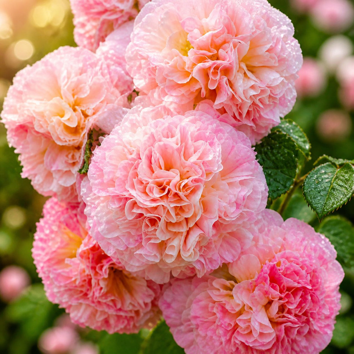 🌺Mixed Double-Flowered Hollyhock Seeds (Perennial)✨🌱Perennial Garden Flower