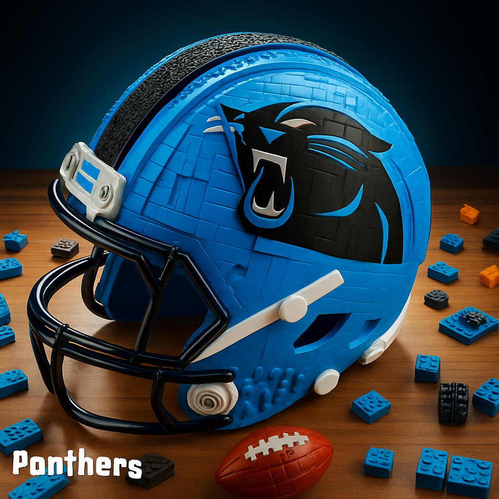 NFL Brick Helmet Collection – Creative Building Blocks Fan Gift