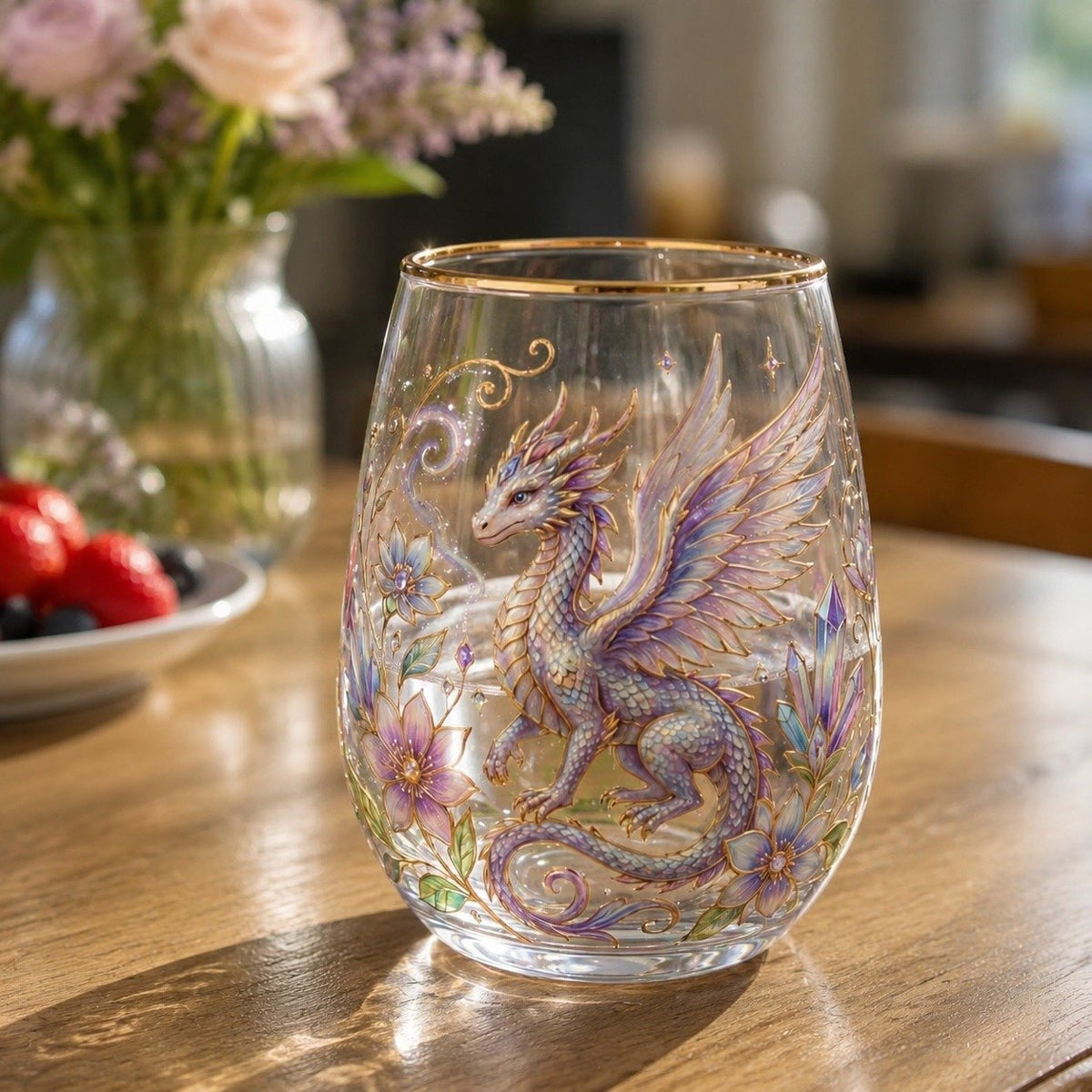 Premium Crystal-Clear Glass- Sip From A World Of Wonder✨
