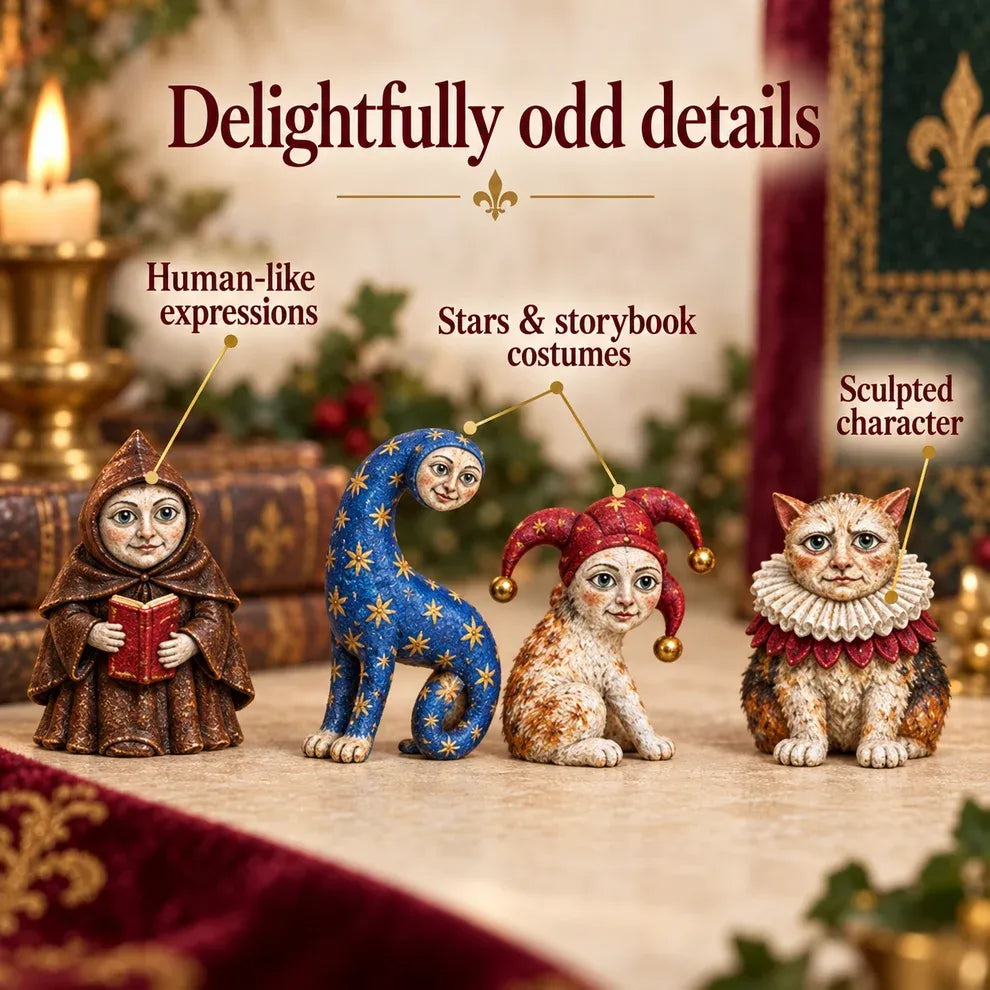 🐈🏰 24 Days of Ugly Medieval Cats – Weird & Hilarious Cat Advent Calendar 2026