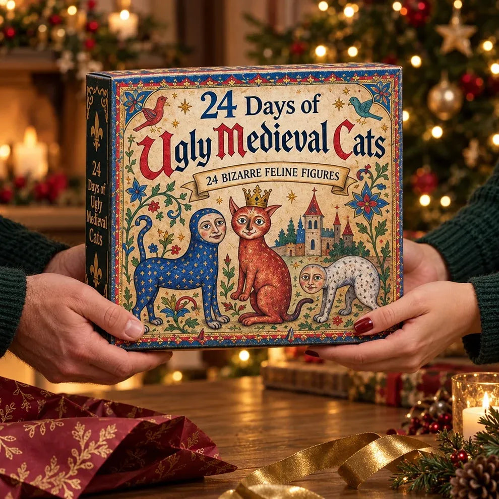 🐈🏰 24 Days of Ugly Medieval Cats – Weird & Hilarious Cat Advent Calendar 2026