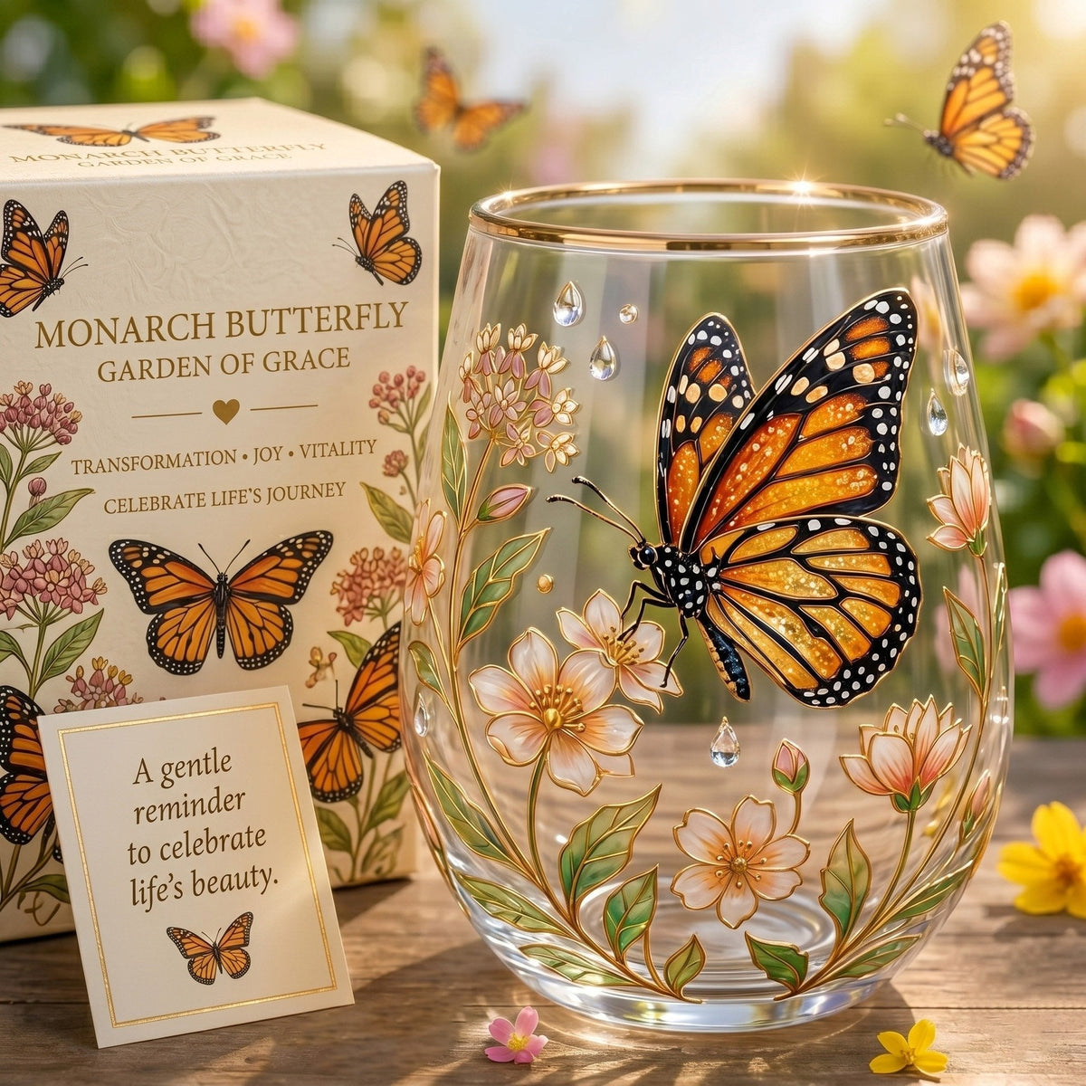Premium Crystal-Clear Glass- Sip From A World Of Wonder✨